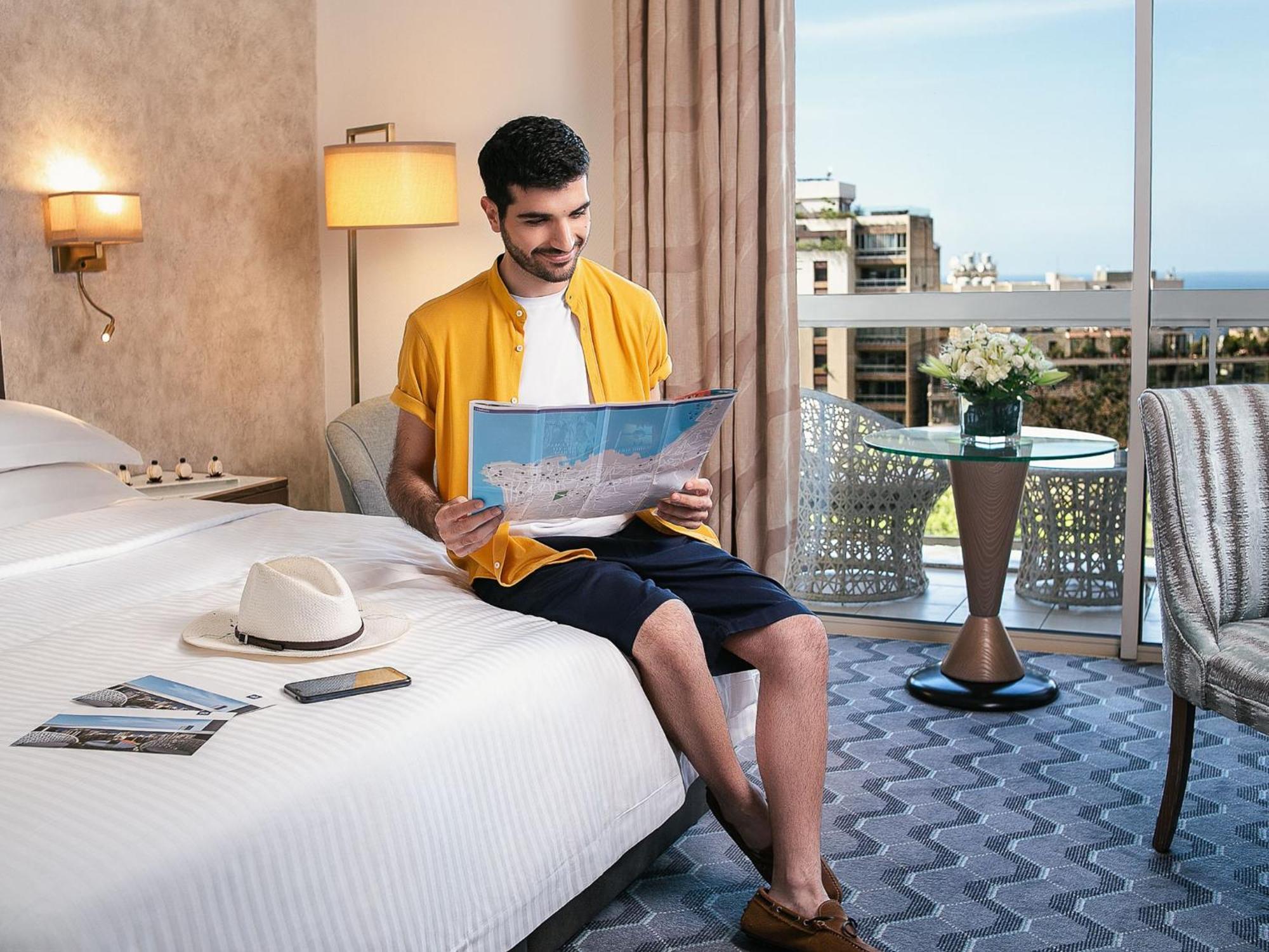 Gefinor Rotana - Beirut Hotel Buitenkant foto A guest at the hotel